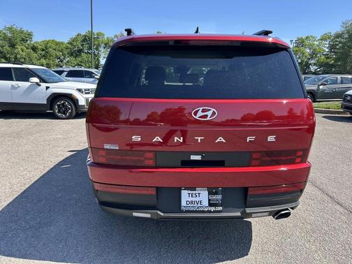 Red 2025 Hyundai SANTA FE SEL