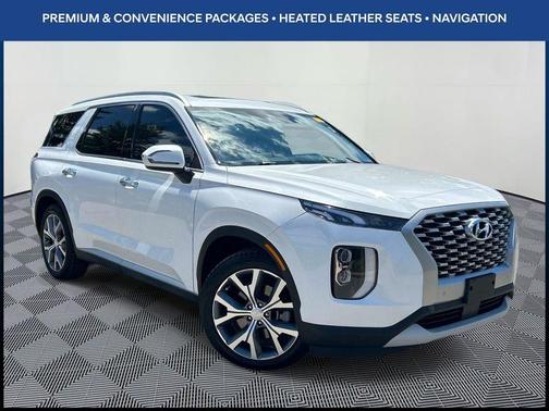 Hyper White 2021 Hyundai PALISADE SEL