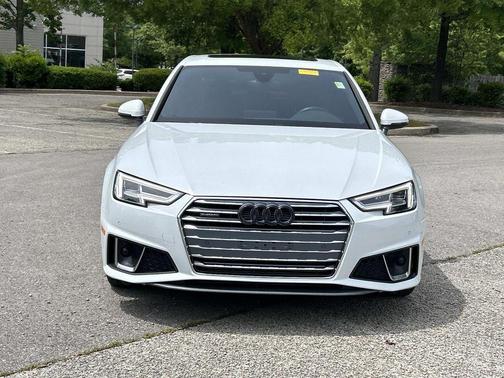 Glacier White Metallic 2019 Audi A4 2.0T Premium Plus