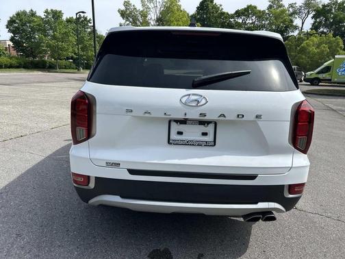 White 2021 Hyundai PALISADE SEL