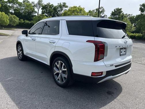 White 2021 Hyundai PALISADE SEL