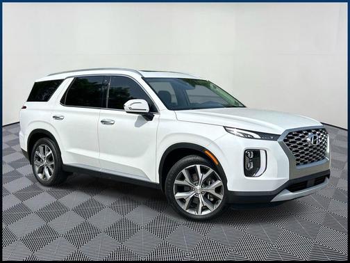 White 2021 Hyundai PALISADE SEL