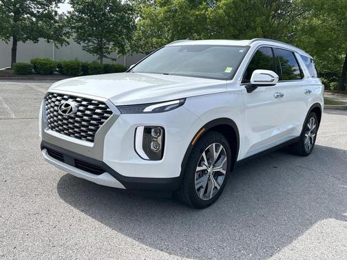 White 2021 Hyundai PALISADE SEL