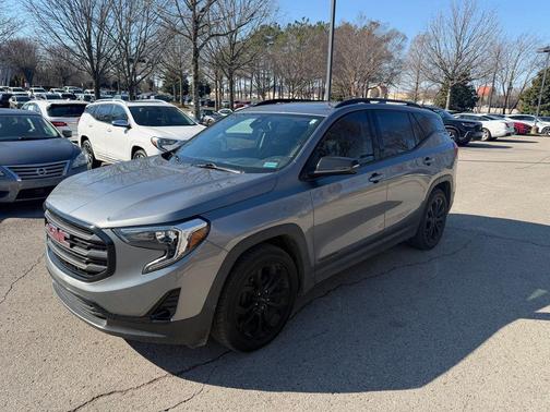 Steel Metallic 2020 GMC Terrain SLT