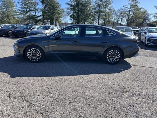 Portofino Gray 2025 Hyundai SONATA Hybrid Limited