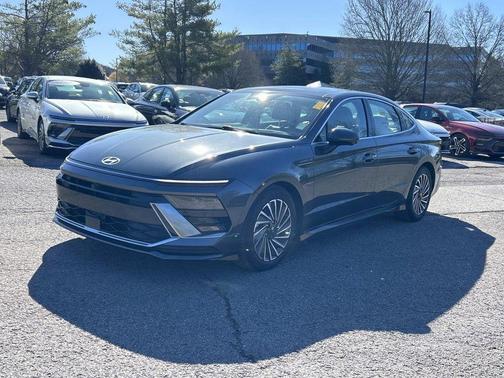 Portofino Gray 2025 Hyundai SONATA Hybrid Limited