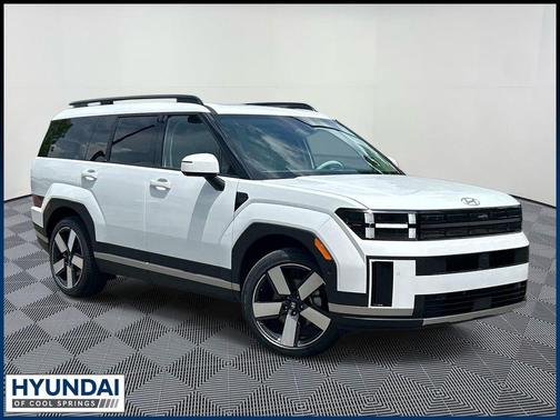 White 2026 Hyundai SANTA FE HEV Limited