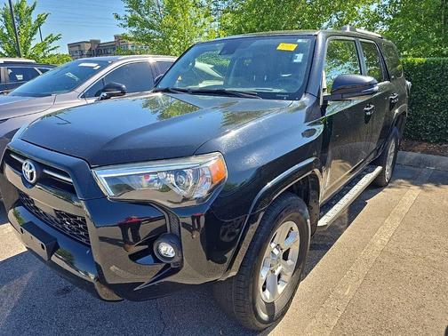 Midnight Black Metallic 2021 Toyota 4Runner SR5 Premium