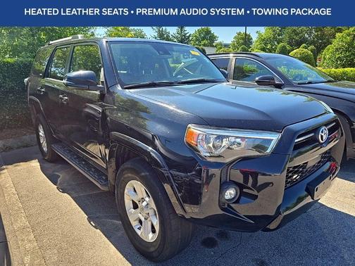 Midnight Black Metallic 2021 Toyota 4Runner SR5 Premium