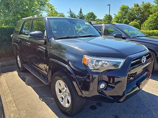 Midnight Black Metallic 2021 Toyota 4Runner SR5 Premium