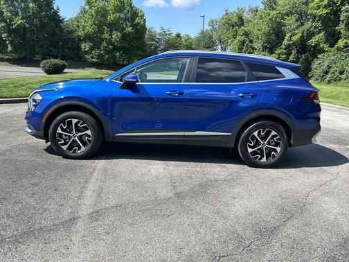 Sapphire Blue 2023 Kia Sportage EX