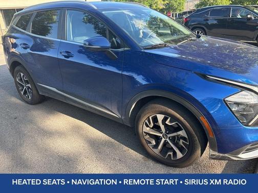 Sapphire Blue 2023 Kia Sportage EX