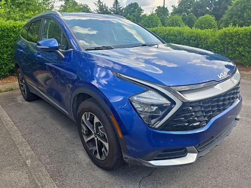 Sapphire Blue 2023 Kia Sportage EX