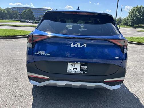 Sapphire Blue 2023 Kia Sportage EX
