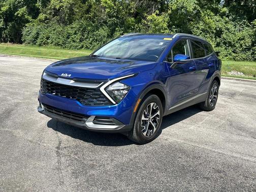 Sapphire Blue 2023 Kia Sportage EX