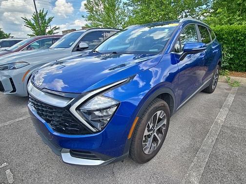Sapphire Blue 2023 Kia Sportage EX