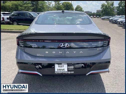 Blue 2026 Hyundai SONATA Hybrid SEL