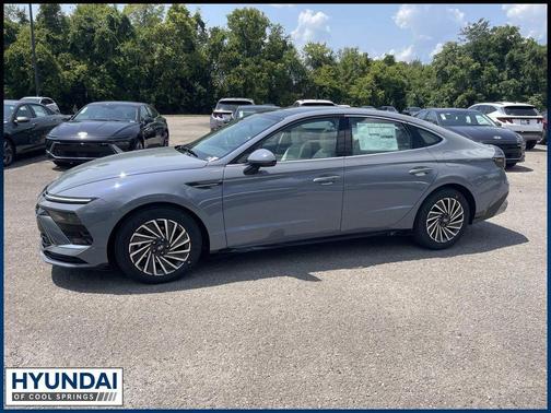 Blue 2026 Hyundai SONATA Hybrid SEL