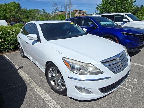 Casablanca White 2014 Hyundai Genesis 3.8