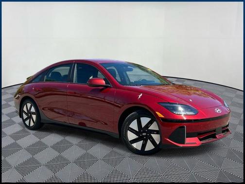 Red 2024 Hyundai IONIQ 6 SE