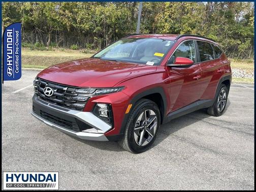 Red 2025 Hyundai TUCSON SEL