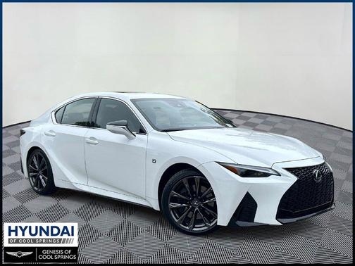 Ultra White 2023 Lexus IS 350 F Sport