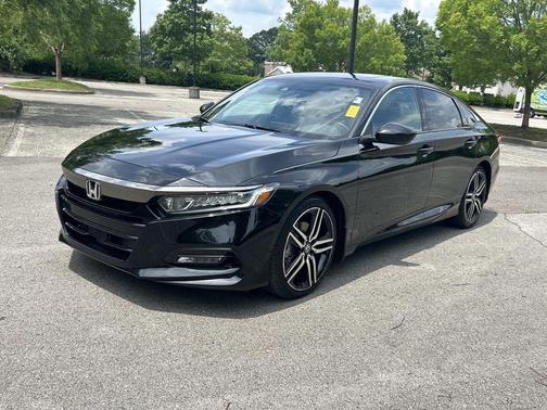Crystal Black Pearl 2018 Honda Accord Sport 2.0T