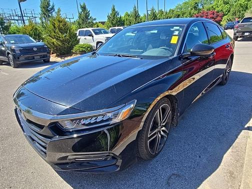 Black 2018 Honda Accord Sport 2.0T