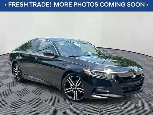Crystal Black Pearl 2018 Honda Accord Sport 2.0T