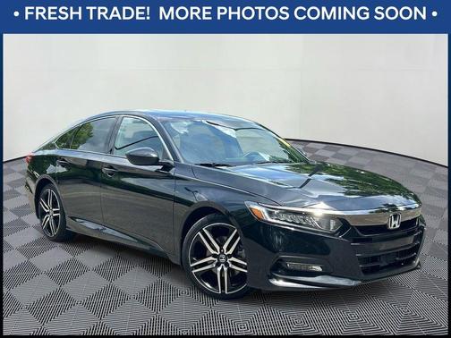 Crystal Black Pearl 2018 Honda Accord Sport 2.0T