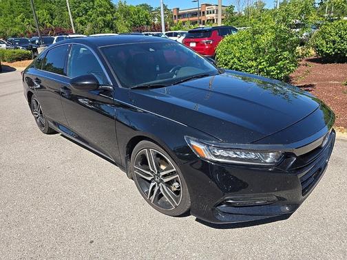Black 2018 Honda Accord Sport 2.0T