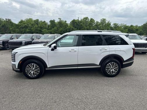 White Pearl 2026 Hyundai Palisade Hybrid