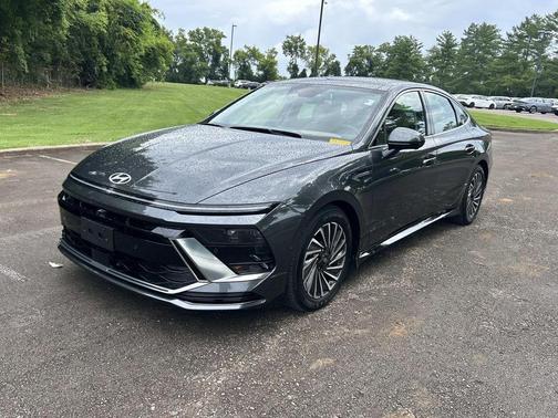 Portofino Gray 2025 Hyundai SONATA Hybrid Limited