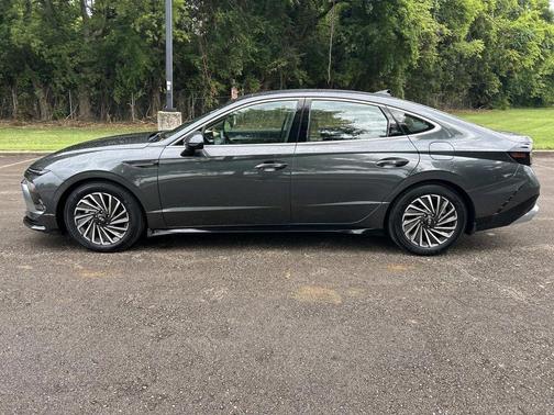 Portofino Gray 2025 Hyundai SONATA Hybrid Limited