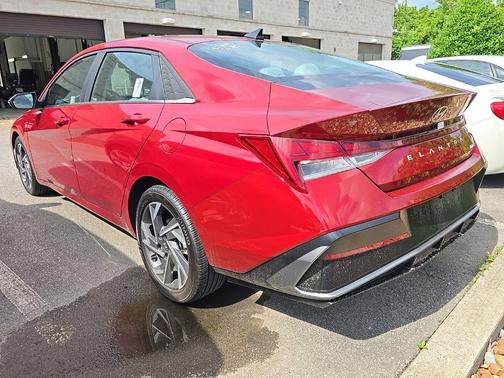 Red 2025 Hyundai ELANTRA Limited