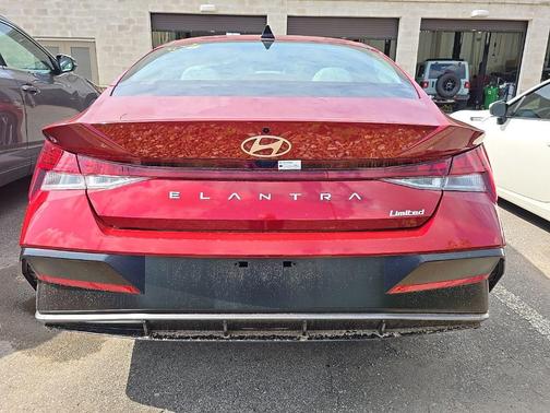 Red 2025 Hyundai ELANTRA Limited