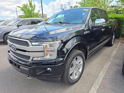 Shadow Black 2018 Ford F-150 Platinum
