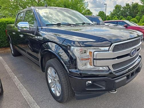 Shadow Black 2018 Ford F-150 Platinum
