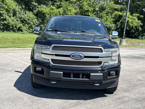 Shadow Black 2018 Ford F-150 Platinum