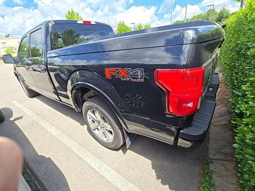 Shadow Black 2018 Ford F-150 Platinum