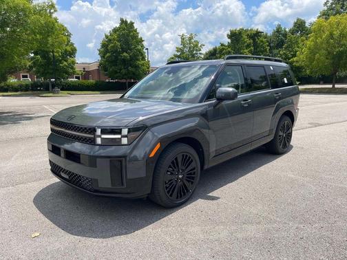 Gray 2025 Hyundai SANTA FE HEV Calligraphy