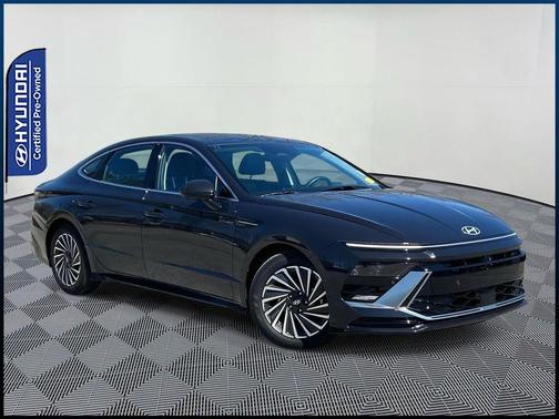 Carbon Blue 2024 Hyundai SONATA Hybrid Limited