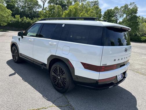 White 2026 Hyundai SANTA FE HEV Calligraphy