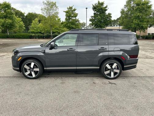 Gray 2026 Hyundai SANTA FE HEV Limited
