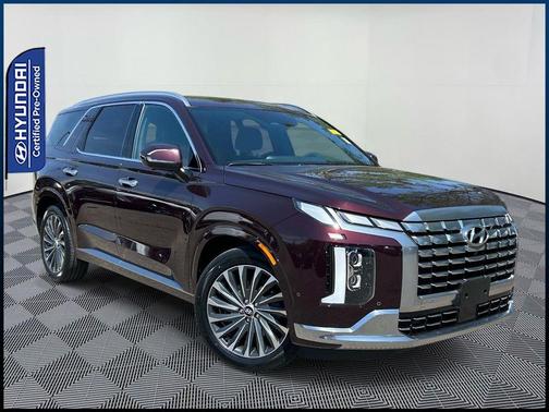 Burgundy 2024 Hyundai PALISADE Calligraphy