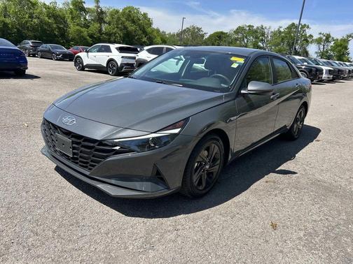 Gray 2023 Hyundai ELANTRA SEL