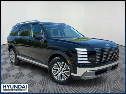 Black 2026 Hyundai Palisade Hybrid Blue SEL Premium 7P