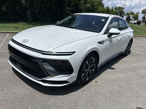 White 2025 Hyundai SONATA SEL