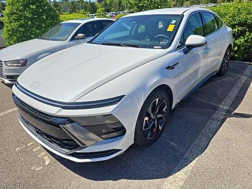 White 2025 Hyundai SONATA SEL