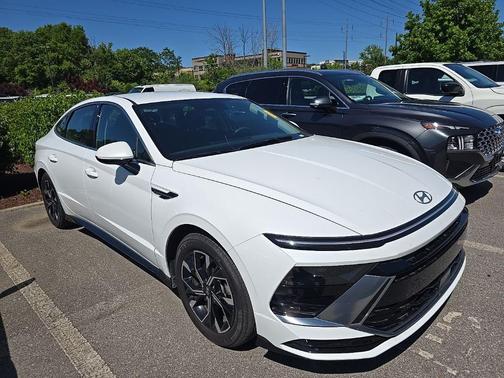White 2025 Hyundai SONATA SEL